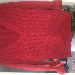 Express red sweater